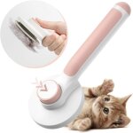 Brosse chiens chats, brosse autonettoyante poils morts pour chat chien poil long court pour eliminer ...