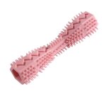 Brosse a dents pour chien, jouet a mcher durable, bton en caoutchouc souple, point de nettoyage des ...