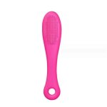 Brosse a dents pour chien en silicone, brosse a dents ergonomique pour chien avec un design am�lior�, ...