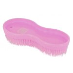 Brosse hippotonic multifonction - couleur : rose pour cheval
