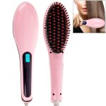 Brosse lissante chauffante design 2 en 1 brushing ecran lcd design c�ble 360 - yonis