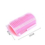 Brosse de massage d'angle pour chats, peigne de toiletteur, chatouillant le visage, livraison rapide Brosse de massage d'angle pour chats, peigne de toiletteur, chatouillant le visage, livraison rapide