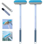 Brosse multifonction pour enlever les poils d'animaux domestiques avec manche extensible de 60 cm - outil ...