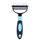 Brosse de nettoyage ergonomique pour animaux de compagnie, sous - manteau universel, outil de toilettage ...