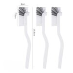 Brosse de nettoyage etroite a 360 degrs, manche long, paille pour aquarium, bouteille de lait pour bb, ...