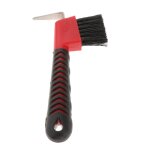 Brosse de nettoyage de sabot de cheval 2 en 1, outil de toilettage equestre pour chaussures, brosse de ...