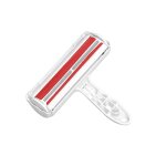 Intirilife epilateur a poils d'animaux en rouge - rouleau anti - peluches pour chiens et chats, rouleau ...