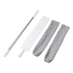 Brosse a poussi�re de chevet, manche long flexible, serpilli�re domestique, nettoyage du fond du lit, ...