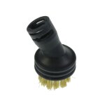 Brosse ronde metallique - nettoyeur vapeur (150553 thomas) Brosse ronde metallique - nettoyeur vapeur (150553 thomas)