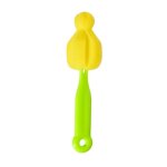 Brosse a ttine pour bisantos de bb, accessoire de soins, rsistant a 360 - type green