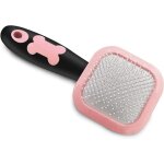 Brosse de toilettage pour chien et chat, nettoyage en douceur pour poils de chiens et petits chiots, ... Brosse de toilettage pour chien et chat, nettoyage en douceur pour poils de chiens et petits chiots, ...