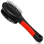 Brosse de toilettage double face pour chien et chat - peigne d�m�lant - soin des poils