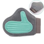 Brosse de toilettage en silicone brosse de bain douche gant de massage brosse pour animaux brosse de ...