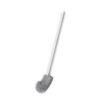 Brosse de toilette incurvée blanc Brosse de toilette incurvée blanc