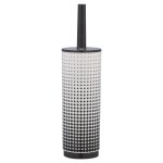 Brosse de toilette support noir speckles sealskin 361890519 Brosse de toilette support noir speckles sealskin 361890519