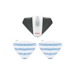 Brosse triangulaire avec 2 serpillières pour polti vaporetto style paeu0400 Brosse triangulaire avec 2 serpillières pour polti vaporetto style paeu0400