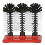 Brosse vaisselle 3 parties - 3x18cm Brosse vaisselle 3 parties - 3x18cm