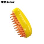 Brosse a vapeur electrique 3 en 1 pour chat, peigne d'pilation, anti - eclaboussures, spray vapeur, ...