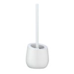 Brosse wc design badi en c�ramique - blanc