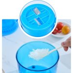 Broyeur de glace manuel, maison, bar, restaurant, htel, cuisine, boisson froide, manivelle, machine ...