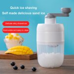Broyeur a glace manuel portable, brise - glace, gadgets de cuisine, mlangeurs de glace, grle, struction ...