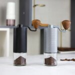 Broyeur de haricots en acier inoxydable, outil fait a la main, machine de broyage de haricots, fournitures ... Broyeur de haricots en acier inoxydable, outil fait a la main, machine de broyage de haricots, fournitures ...