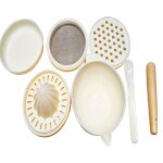Broyeur manuel de fruits et lgumes, bol, robot alimentaire pour bb, broyeur a main, filtre abrasif, ...
