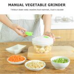 Broyeur manuel de fruits et lgumes, outils de cuisine, rpe a pommes de terre et carottes, coupe - aliments, ...