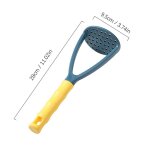 Broyeur de pommes de terre portable et rutilisable avec poigne ergonomique, outil de cuisine pour aliments ...