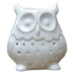 Brle parfum en cramique - hibou