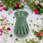 Brûle parfum en céramique laquée verte - h12 cm Brûle parfum en céramique laquée verte - h12 cm