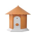 Brun - dispositif anti aboiement ultrasonique pour chiens, rpulsif electronique'extrieur pour chiots ...