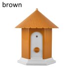 Brun - r�pulsif ultrasonique en forme de maison pour chiens, appareil'entra�nement pour chiens, etanche, ...