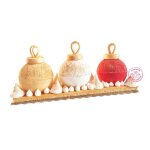Bûche de noël original type boules de noel Bûche de noël original type boules de noel