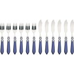 Vaisselle - bugatti - aladdin - 12 pi�ces - poisson bleu - couleur bleu