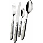 Bugatti, aladdin, set de 24 couverts en acier inoxydable 18 / 10, couleur de la poign�e gris nacr� avec ...