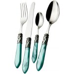 Couverts - bugatti - aladdin - 31 pi�ces - vert - inox - compatible lave - vaisselle
