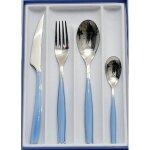 Bugatti menagere 24 pieces glamour bleu clair
