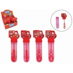 Bulle de savon pompier 35ml 14cm rouge