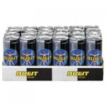 Bullit boisson energ�tique 24x250ml, pack de 6l, energie, vitalit�, boisson boost, sans sucre, saveur ...