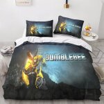 Bumblebee transformers - film character parure de lit en coton fabriqu��e film character simple personne ...