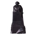 Buste / statue en pierre du philosophe socialiste allemand karl marx 14, 5 cm