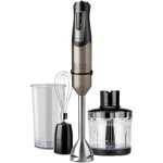 Bxhba1000e - mixeur plongeant multifonction 3 en 1 1000w, 20 vitesses + turbo, anti - eclaboussures, ...