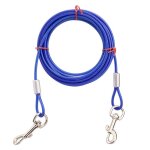 C�ble d'attache pour chiens, chien cravate c�ble, c�ble de cravate pour animaux, animaux de compagnie ...