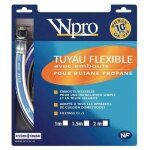 C00091331. tuyau gaz butane 1. 5 metre d - v 10 ans indesit