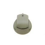 C00287314. bouton bruleur gaz alu dia 8 mm ariston