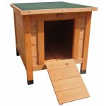 Cabane en bois cosy pour lapin
