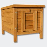 Cabane clapier a lapins rongeurs poulailler lapinire ou autres petits animaux en bois 420 x 515 x 430 ...