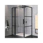 Cabine de douche d'angle grid 203 riho 120x90 x200cm - -