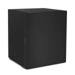 Cabinet adorini noir avec humidificateur